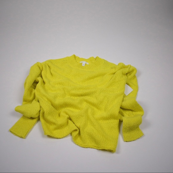 Abound Yellow Meadow Drop Shoulder Knit Sweater - Picture 7 of 8